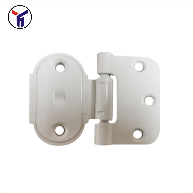 Metal din plastic alb 38,5 mm Piese de ușă